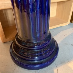 買取実施中★花台　ブルー　青の画像