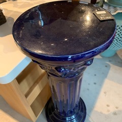 買取実施中★花台　ブルー　青の画像