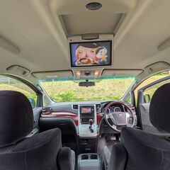 ヴェルファイア20型（黒）／車検2027年5月まで／車いす移動車／福祉車両（自動車税免税）の画像