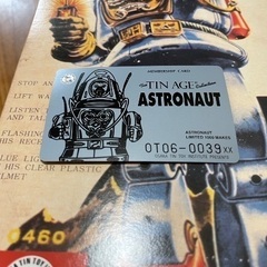 アストロノーツ　限定1000体 TIN AGEコレクションの画像