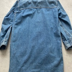 KUROインディゴデニムコートの画像