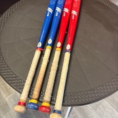 【ソフトボール】木製バット　4本の画像