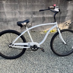 お話中❗️ビーチクルーザー　オシャレ自転車！　