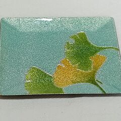 ❤　飾って綺麗な鮮やかな平皿２枚セット　❤の画像