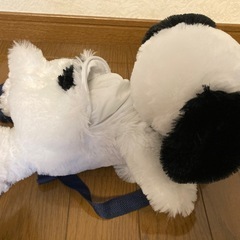 SNOOPYぬいぐるみの画像