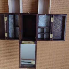 小物入れ、裁縫箱、化粧品入れの画像