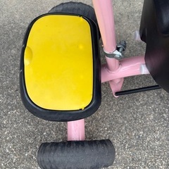 三輪車　中古　ピンクの画像