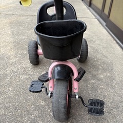 三輪車　中古　ピンクの画像