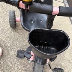 三輪車　中古　ピンクの画像