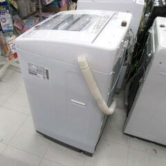 洗濯機 7.0kg 2021年製 日立 NW-R705 ピュアホワイト 白い約束 全自動 上開き 家電 7kg HITACHI 苫小牧西店の画像