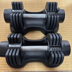 STEADY 可変式ダンベル 12.5kg 2個セット