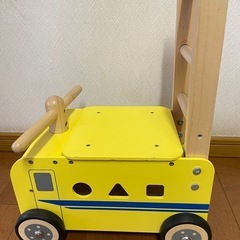 おもちゃ ウォーカー＆ライド 手押し車 積み木 ドクターイエロー