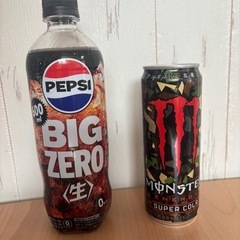 モンスターエナジー、ペプシコーラ　各種100円