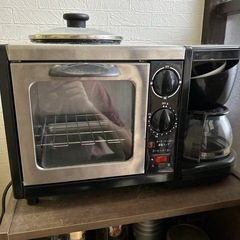 コーヒーメーカー付きオーブントースター 