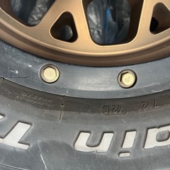 fjクルーザー ホイールタイヤセットの画像