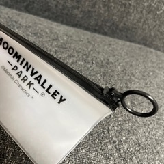 非売品＆新品！ ムーミン クリアポーチ MOOMINVALLEY PARKの画像