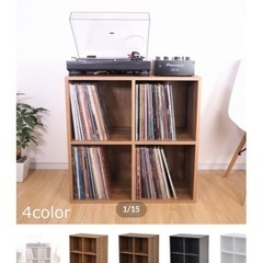 レコードプレーヤー台（値下げ中）の画像