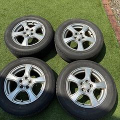 195/65R15夏タイヤ アルミホイール4本