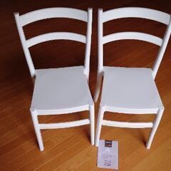 ニトリのガーデンチェア2脚　未使用