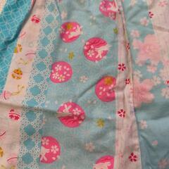 95センチ　女の子　浴衣　甚平　ゆかた　じんべい　夏祭りの画像