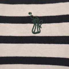 ボ−ダ−カットソーの画像