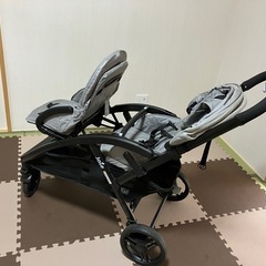 Joie（ジョイー） 二人乗りベビーカー Evalite Duo レインカバープレゼント の画像