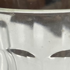 ロ 2505-469 DURALEX グラス 2つ バラ売り不可 キズ 汚れありの画像