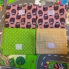 手作り　ティッシュケースポーチの画像