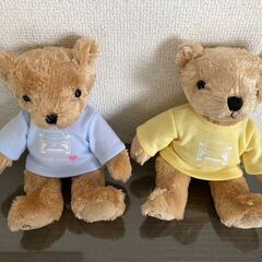 【新品未使用！ LEXUS ミニテディベア Thank You2体セット】 の画像