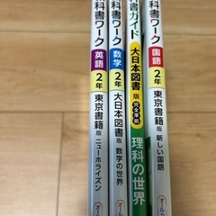 中学2年生　参考書の画像