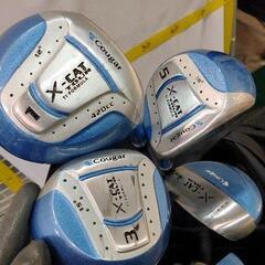 0517-109 ゴルフクラブ11本セット ヘッドカバー5つ付きの画像