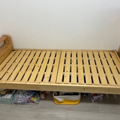 木製すのこシングルベット99cm*196cm