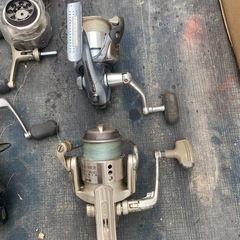 古いリールのセットですの画像