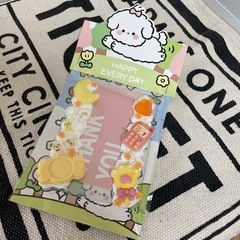 トレカケース★B8サイズ ★黄色系★おまけ付き★300円★ハンド...