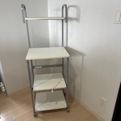 【差し上げます】ニトリ　レンジ ラック