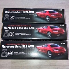 3個セット　新品未使用品　メルセデスベンツ　 SLS AMG ラジコン　高級　おもちゃ　子ども　かっこいいの画像