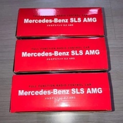 3個セット　新品未使用品　メルセデスベンツ　 SLS AMG ラジコン　高級　おもちゃ　子ども　かっこいいの画像