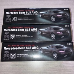 3個セット　新品未使用品　メルセデスベンツ　 SLS AMG ラジコン　高級　おもちゃ　子ども　かっこいいの画像