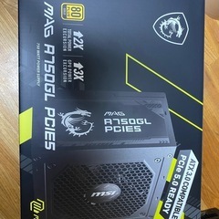 MSI MAG A750GL PCIE5 ほぼ未使用