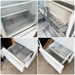 超美品‼️】ハイセンス 2023年製 283Lノンフロン冷凍冷蔵庫 エディオン