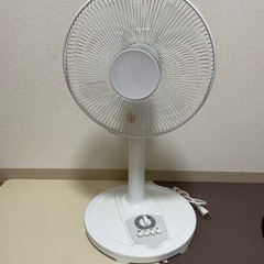【5/29まで】扇風機　白　高さ調整可