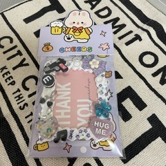 トレカケース★B8サイズ ★紫系★おまけ付き★ハンドメイド品