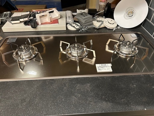 パナソニック　トリプルワイド　ビルトインコンロ