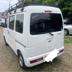 車検令和7年7月　込み込み14万　ハイゼットバン　オートマ、エアコン、パワステ、キーレス、キャリアの画像