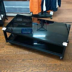 0517-026 テレビ台　ガラス