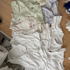 50〜60サイズ肌着8枚、帽子1枚