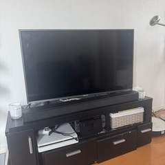テレビボード ロータイプ フルオープン　引き出し