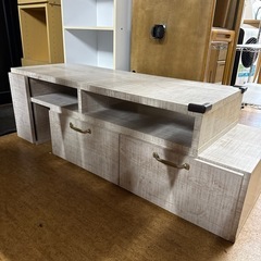 伸縮テレビボードテレビ台の画像