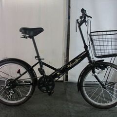 E304★　16800円★　折りたたみ中古自転車【20インチ 黒 】