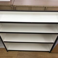 ★ジモティー割あり★KJ10103  本棚 ホワイト H91×W...